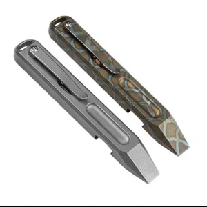 EDC Grande Lega di Titanio Massiccio Esterno Multi Casa Utensili Pry Bar Crowbar Apri - Foto 1 di 14