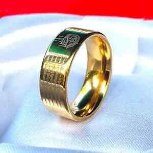 Ring Yant 5 Rows Talisman size 7 Lucky Power Protection Thai Buddha Amulet
