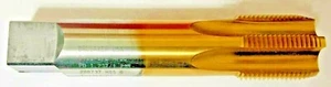 1-11-1/2 NPSC 5 F TiN 1-11.5 STRAIGHT PIPE TAP BRUBAKER (QTY: 1) USA NOS - Picture 1 of 5