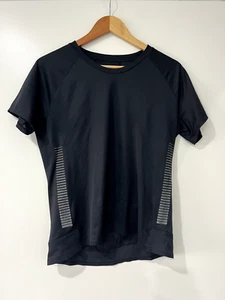 Adidas Climacool Kids Activewear Running Shirt Black Size Large - Picture 1 of 8