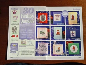 30 Fantasy Quickie Cross Stitch Patterns - Pattern Only - Picture 1 of 4
