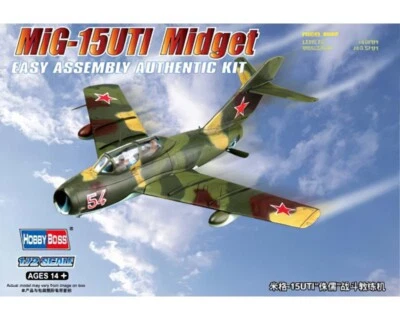 HobbyBoss Mikoyan-Gurevich MiG-15UTI Midget 1:72 80262 modellismo - Immagine 1 di 4