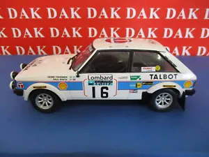 Die cast 1/18 Modellino Auto Talbot Sunbeam RAC Rally 1980 H. Toivonen - Imagen 1 de 8