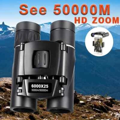 Portable Powerful Binoculars Long Range BAK4 Telescope Folding FMC Optics - Image 1 of 4