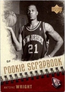 Libro de recortes de novato Antoine Wright 2005-06 Upper Deck #RS3 - Imagen 1 de 2