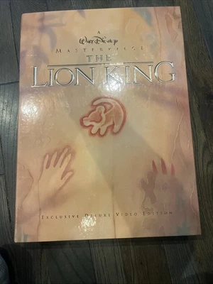 Disney The Lion King Deluxe Collector’s VHS Box Set 1995 Complete Excellent - Image 1 of 4
