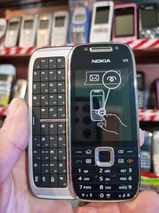 Oferta de 1 semana Smartphone Nokia E75 Plateado Negro (Desbloqueado) Nuevo y Precintado Sin Caja - Imagen 1 de 2
