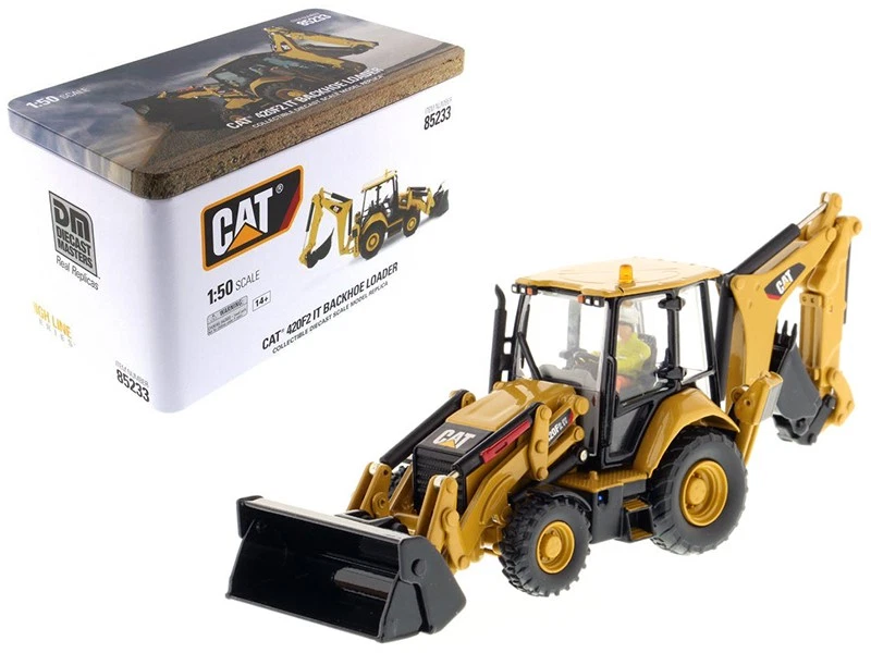 2018 CAT Caterpillar 420F2 IT Backhoe Loader Diecast Model 1/50 by Diecast Ma... - Image 1 of 4