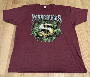 Camiseta Pro Wrestling Crate YOUNG BUCKS 2XL XXL AEW Wrestling NUEVA - Imagen 1 de 1