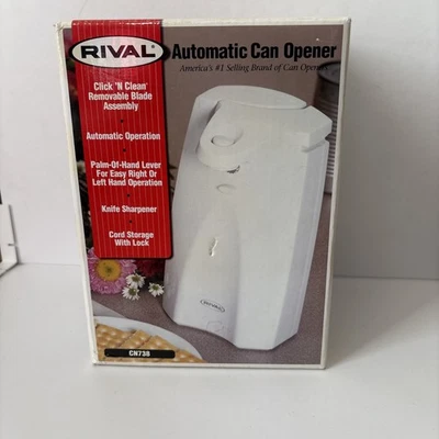 RIVAL - ABRELATAS AUTOMÁTICO CN738 2005 NUEVO (C1) Foto 1 de 4