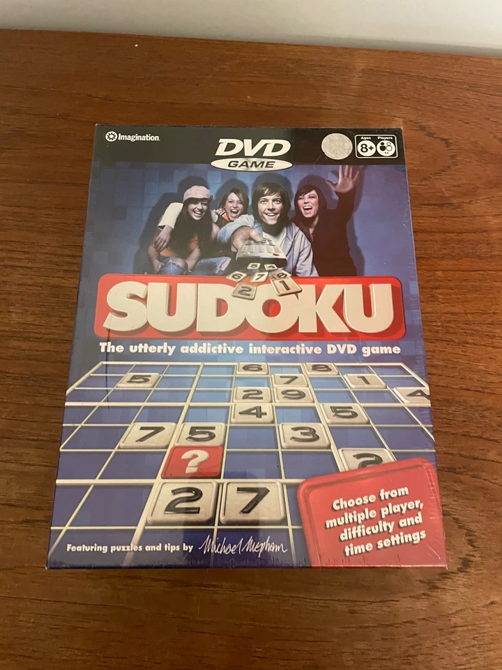 Sudoku Interactive DVD Game fun and Challenging boxed New sealed - Image 1 of 2