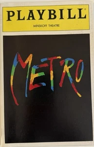 Metro - Broadway Playbill - Mar 1992  - Janusz Stoklosa - Picture 1 of 4
