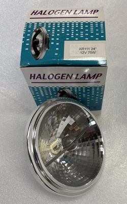 75AR111/FL24 AR111 12V 75W Aluminum Reflector Bulb - Image 1 of 4
