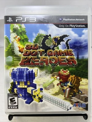 3D 点游戏英雄(索尼 PlayStation 3,2010)美国 PS3 CIB Atlus #ML — 第 1/4 张图片