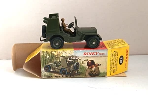 French Dinky Toys military 828 Jeep with Missile Launcher - Picture 1 of 16