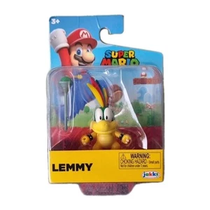SUPER MARIO BROS ● Lemmy ● 2.5" ● Jakks Pacific Figure (New + Sealed) RARE - Picture 1 of 4
