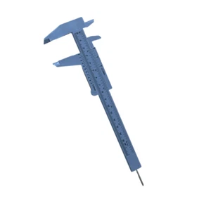 15 CM Kunststoff Schiebe Vernier Bremssattel Messlineal Messgerät Dual Scale 150 mm Werkzeug - Bild 1 von 5