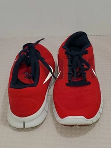 Women’s/Youth Nike Free 3.0 V5 Red and Navy - Size4Y 512165-600 - Picture 1 of 8