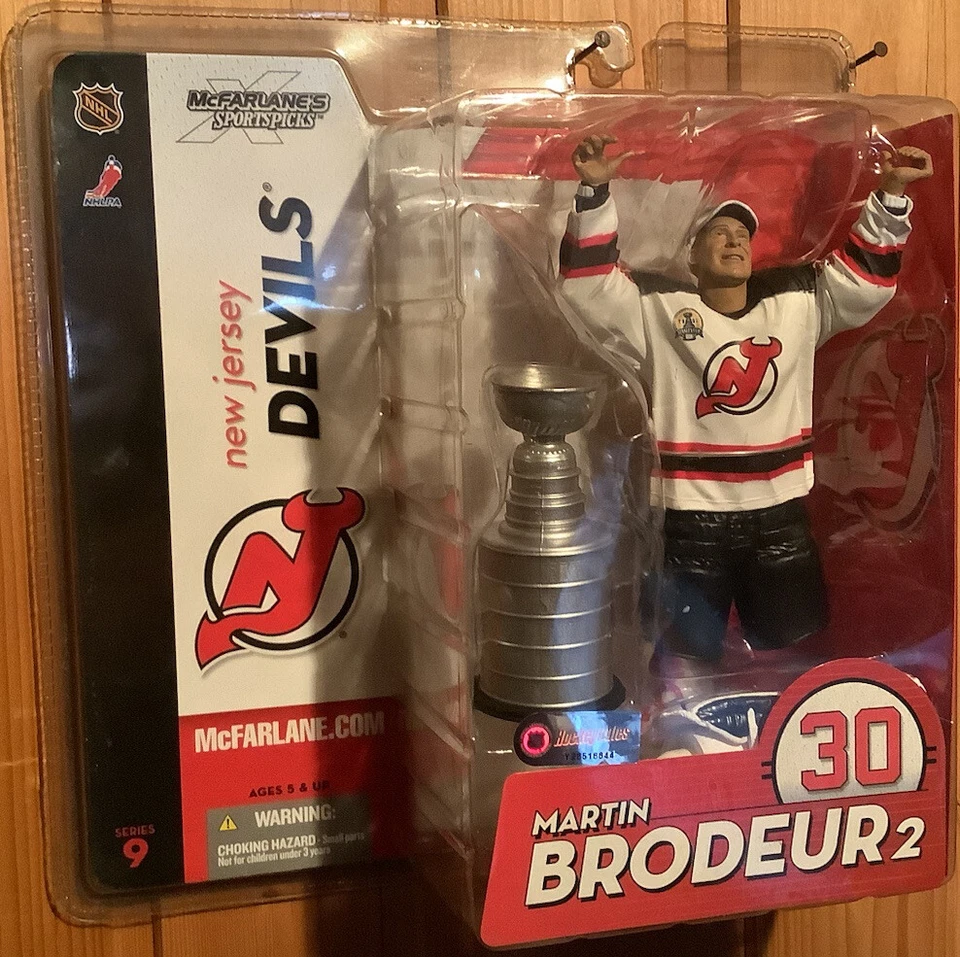 McFarlane NHL 9 Martin Brodeur New Jersey Devils NEU