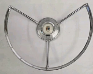 1957-58 Ford Galaxie Steering Wheel Horn Ring OEM Fomoco - Picture 1 of 7