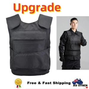 Upgrade Anti-stab Body Armour Vest Ballistic Security Keep Knife Stab Proof - Picture 1 of 19