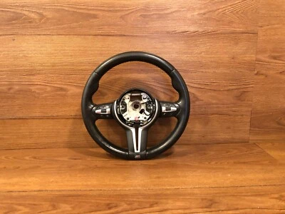 2015-2020 BMW F80 F82 M2 M3 M4 SPORT LEATHER STEERING WHEEL CONTROL HEATED OEM - Image 1 of 4