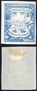 Privater Telegraph FRANK BRIEFMARKE 2/6 PROOF (ohne Kontrollnummer) - Bild 1 von 1