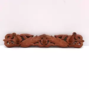 3 Peg Hook Wall Hanging Coat Hat Rack 14.5" Natural Wood Home Decorative - Picture 1 of 13