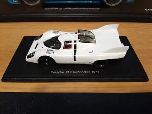 SPARK S1899 PORSCHE 917 SNORKEL TEST CAR PLAIN WHITE 1971 1/43. - Picture 1 of 6