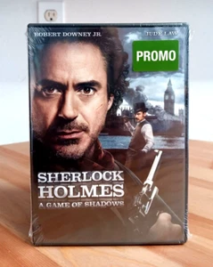 Robert Downey Jr. Sherlock Holmes DVD-Promo New Factory Sealed 2012 Guy Ritchie - Picture 1 of 2