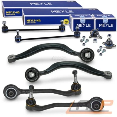 BESTPRICE 4x QUERLENKER + MEYLE HD KOPPELSTANGEN + MEYLE TRAGGELENKE VORNE FÜR BMW X5 E53
