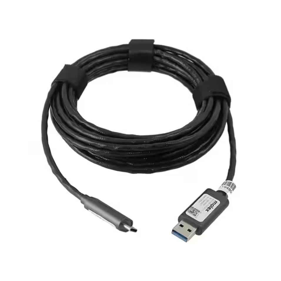 Molex Industrial USB A to C Male 3.2/3.1 Gen2 Data Cable Superspeed+ 5M/10M - Image 1 of 1