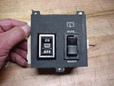 1984-1996 Jeep Cherokee Comanche rear wiper and heated window switch - Image 1 of 2
