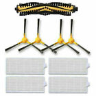 1 roller brush 4 side brushes 4 filters for Tesvor X500/X500Pro/M1/S6 Saugr S0R2