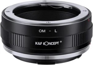 K&F Concept Lens Mount Adapter for Olympus OM Mount Lens to L Mount Cameras Body - Picture 1 of 9