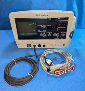 Welch Allyn 6200 Series Vital Signs Monitor with Printer & ECG Cable - Picture 1 of 6