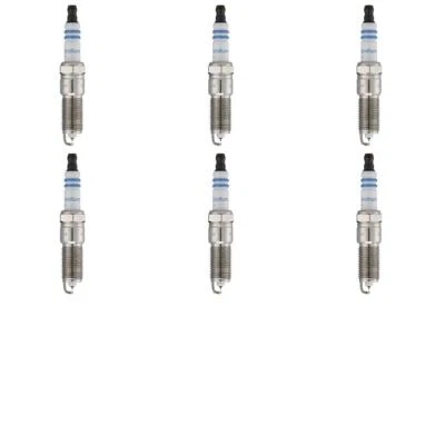 Juego de 6 bujías Bosch 9661 para Chrysler Jeep Dodge Volkswagen 2001-2011 Foto 1 de 3