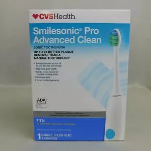 CVS Health Smilesonic Pro Advanced Clean Sonic Toothbrush #8957 - Picture 1 of 5