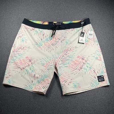 Rip Curl Mirage Paradiso Tropical Hawaiian Print Mens Board Shorts US Size 40 - Image 1 of 4