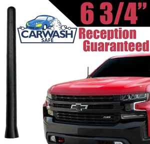 Antena corta se adapta a Chevrolet Silverado 2500 - (2006-2019) - mástil de antena de 6 3/4 - Imagen 1 de 15