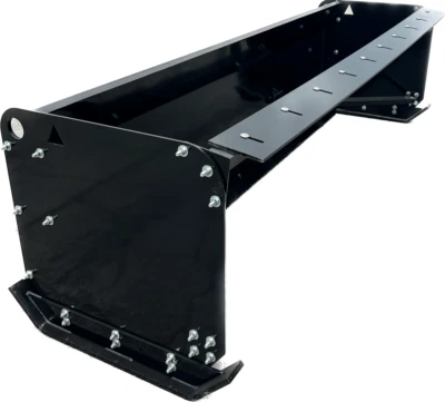 LINVILLE 8'x36"Snow Pusher Steel Blade w/back drag Free shipping Made in USA - Image 1 of 4