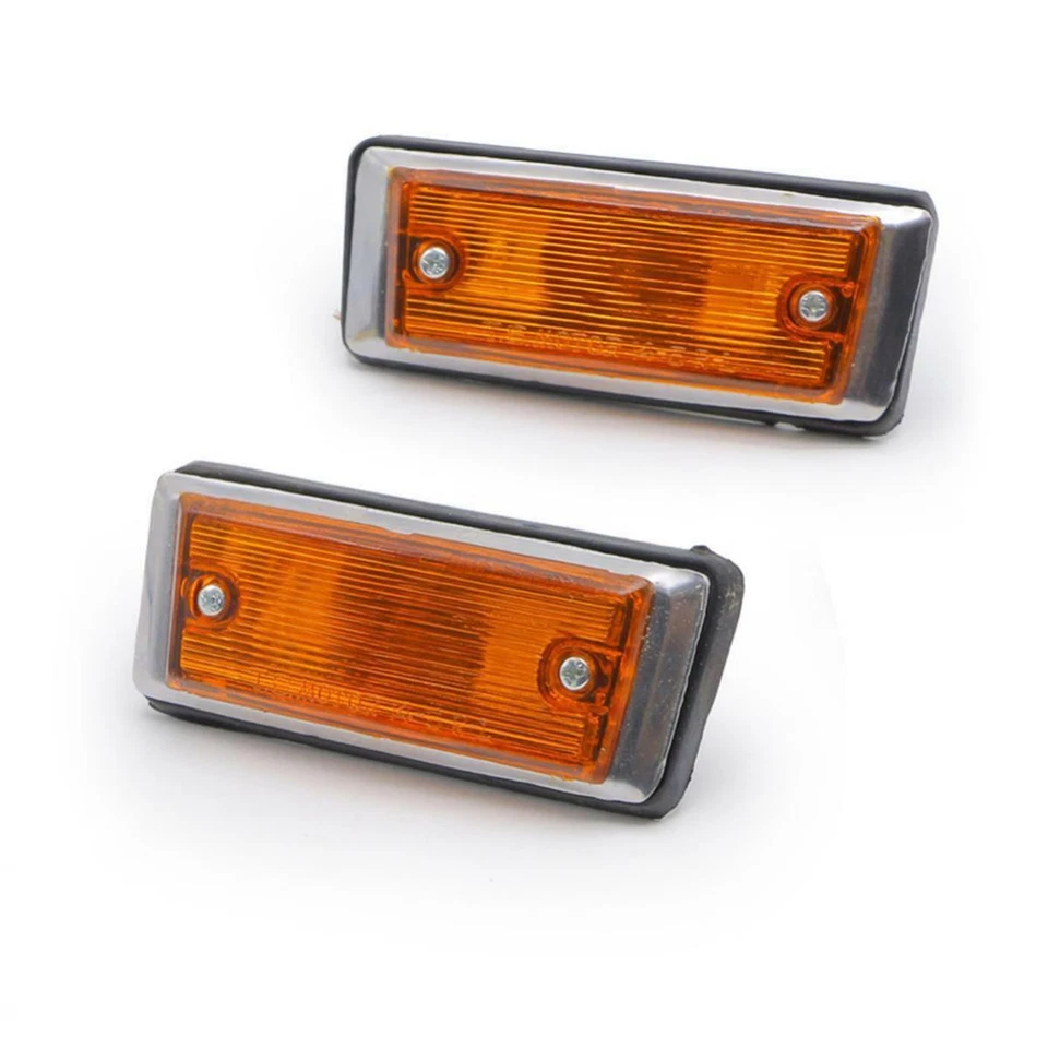 Set Orange Turn Signal Side Marker Light Lamp For Toyota Hilux RN20 RN25 1975 Foto 1 de 4