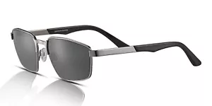 Serengeti Kean SS597003 Men's Sunglasses Shiny Gunmetal/Mineral Polarised Smoke - Picture 1 of 4