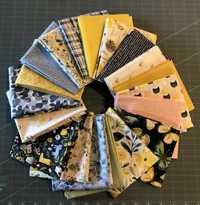 Dear Stella Meant To Bee & Blenders 19 piece Fat Quarter Bundle - Picture 1 of 12