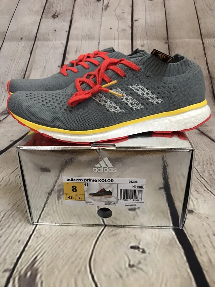 ¡NUEVO con caja! Zapato Adidas AdiZero Prime Color Boost Gris Para Hombre Talla 8 (DB2545) Foto 1 de 4