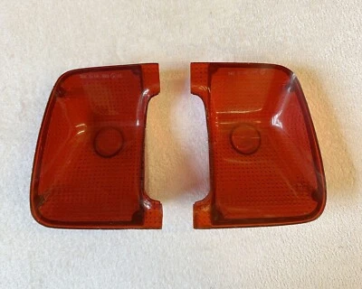 Par de lentes de luz trasera Plymouth Barracuda Formula S 1969 originales 69 340 Foto 1 de 4