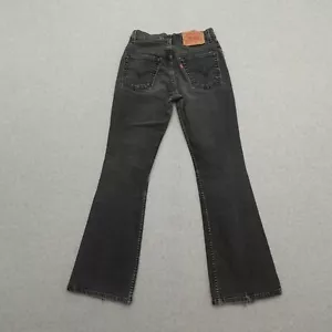 Vintage Levi’s 517 1 JR (1X28) Superlow Boot Cut Junior Bootcut Jeans Low Rise - Picture 1 of 18