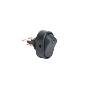 12V DC 30A SPST Power Blue ON/OFF Rocker Toggle Switch for Automotive Boat - Picture 1 of 4