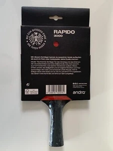 andro Tischtennis Schläger Rapido 3000 - Die Toten Hosen - OVP - Sammlerstück - Bild 1 von 5