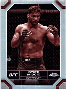 2024 Topps Chrome UFC - Stipe Miocic #181 Sepia Refractor Heavyweight - Picture 1 of 3